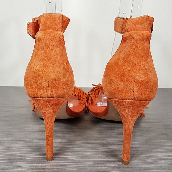 Joie 'Pippi' Sandal, Tangerine Leather, Womens Size 9.5 / 39.5 - Picture 5 of 11